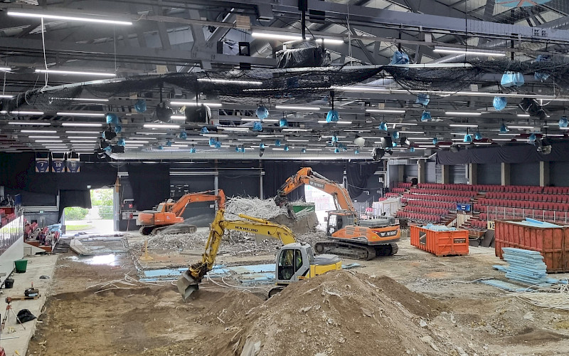 Tikkurila Areena saa kesän aikana ajanmukaisen rakenteen jään alle