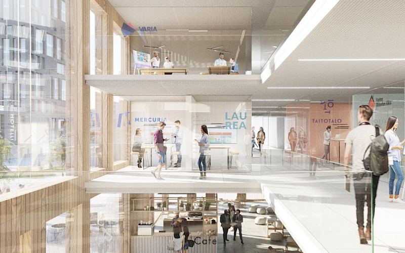 Tikkurilan osaamiskampus etenee rakennusvaiheeseen yhteistyössä YIT:n kanssa